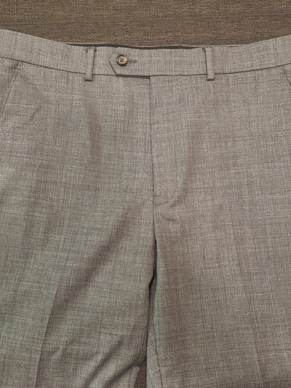 Lauren Ralph Lauren Men’s 34x32 Gray 100% Wool Pleated Dress Pants